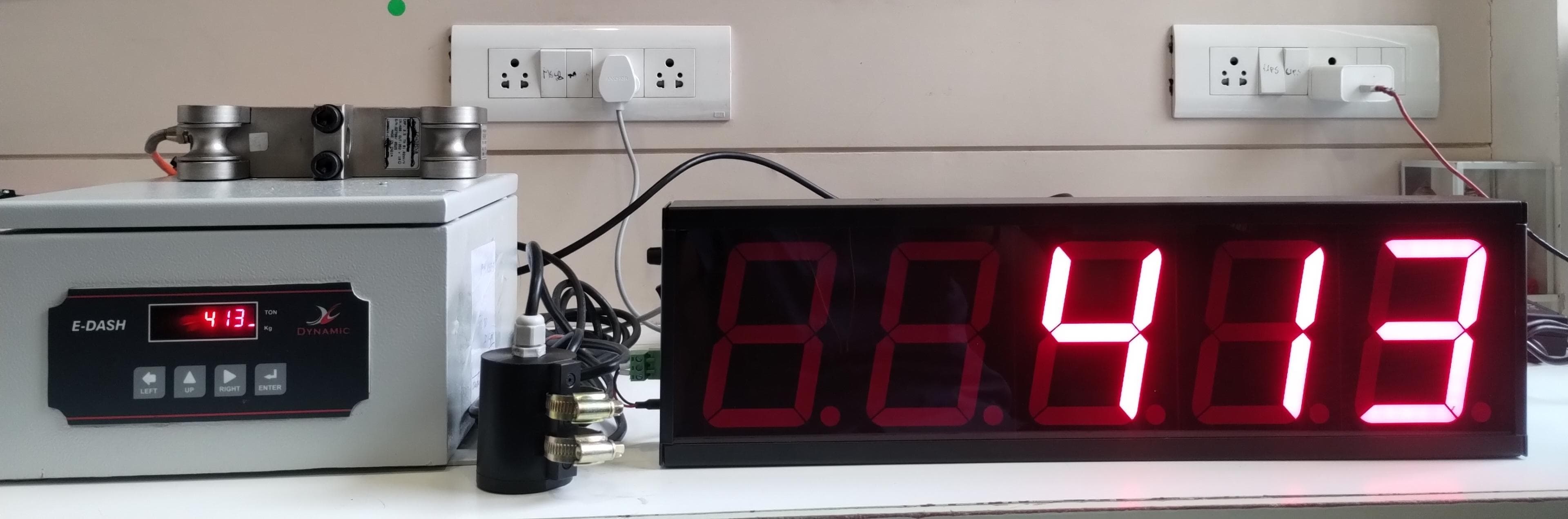 E-Dash jumbo display close-up